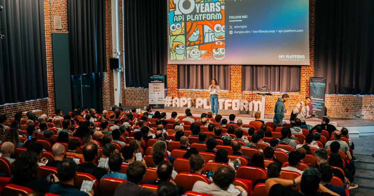 Image from the API Platform con 2025 - Credits Nicolas Detrez